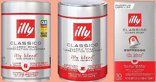 Café Illy gamme Classico