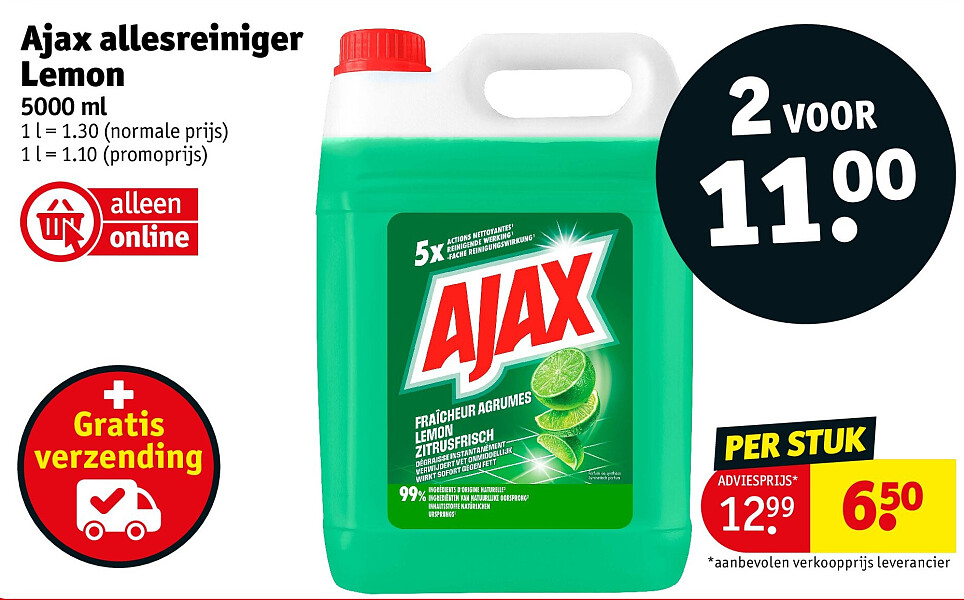 Ajax allesreiniger Lemon