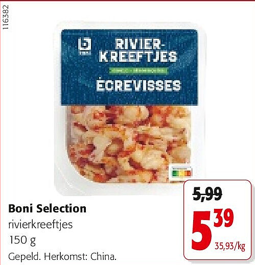 Boni Selection rivierkreeftjes 150 g