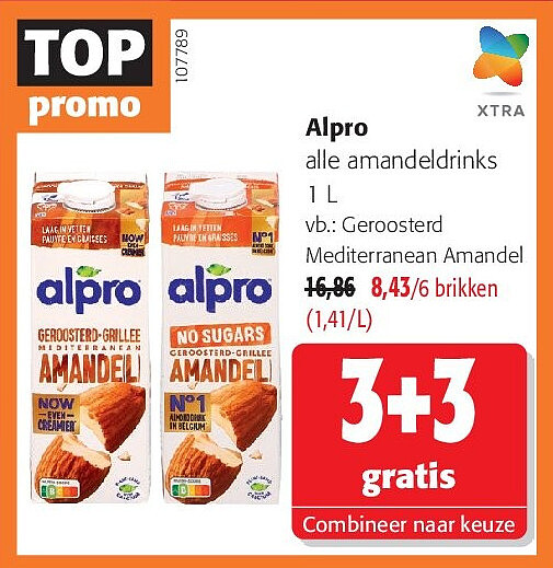 Alpro Geroosterd Mediterranean Amandel