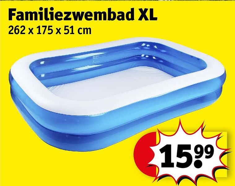 Familiezwembad XL