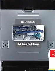 FRIAC Volledig integreerbare vaatwasser FIW4420L