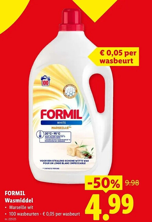 FORMIL Wasmiddel