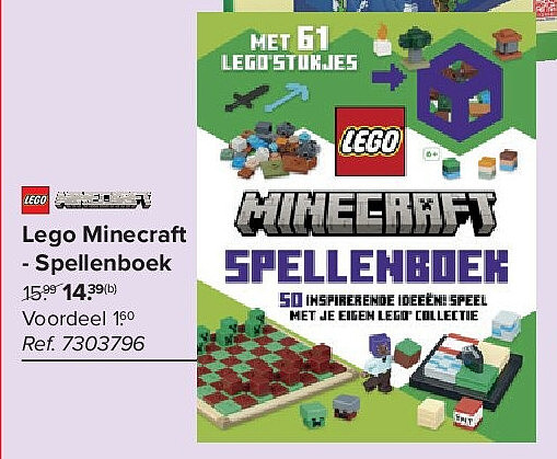 Lego Minecraft - Spellenboek