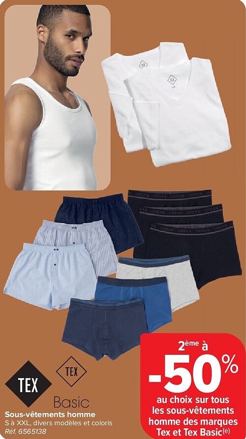 Sous-vêtements homme