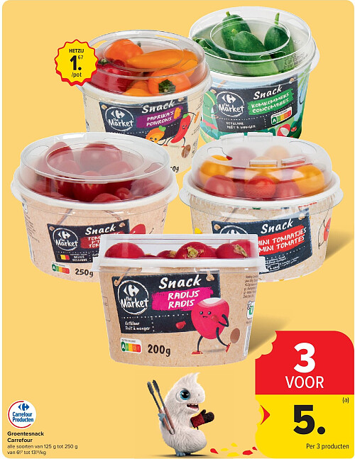 Groentesnack Carrefour
