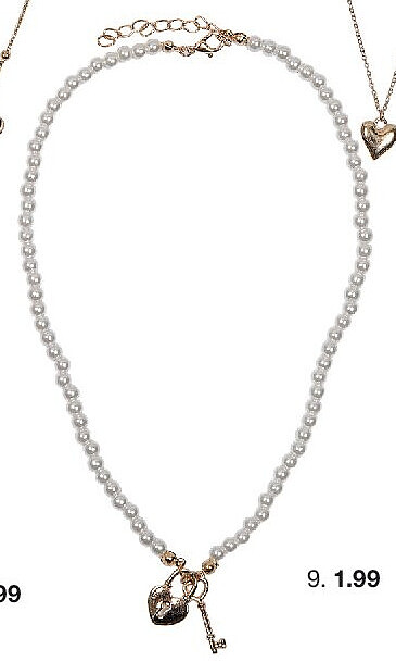 Ketting 50% polycarbonaat/45% zink/3% polyamide/2% metaal
