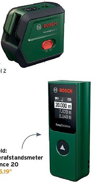 Bosch laserafstandsmeter EasyDistance 20
