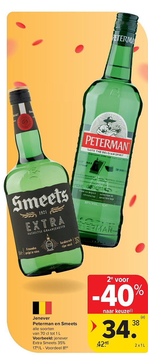 Jenever Peterman en Smeets