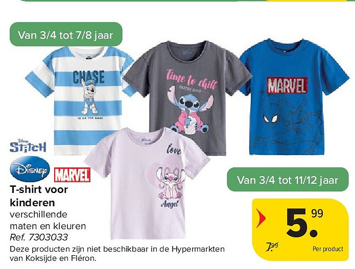 T-shirt voor kinderen