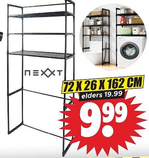 Nexxt wasmachine ombouw