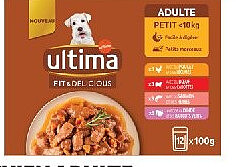 Repas petit chien adulte multi goûts Ultima 1,2 kg