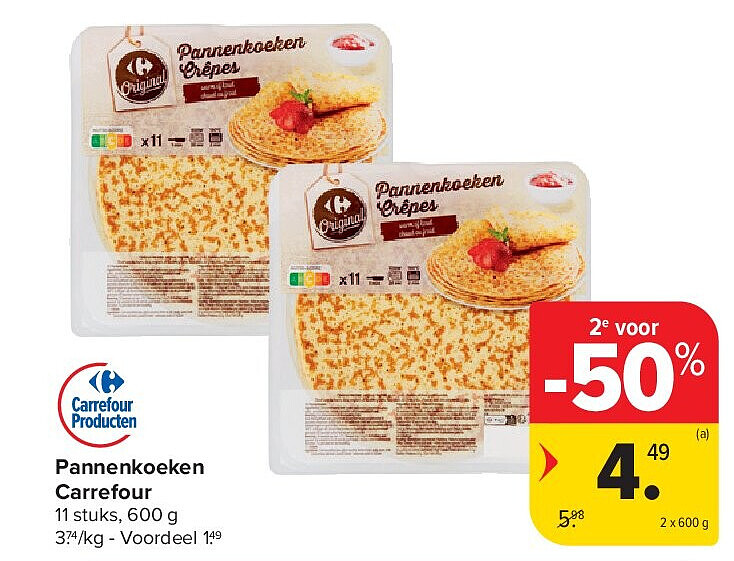 Pannenkoeken Carrefour