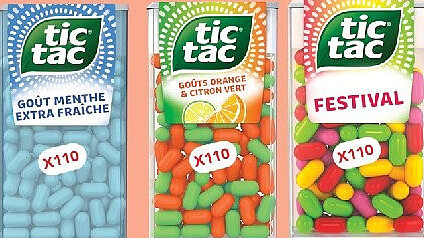 Bonbons Tic Tac