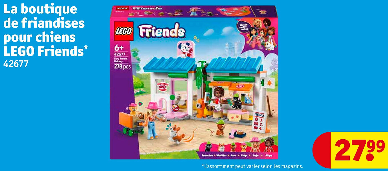 La boutique de friandises pour chiens LEGO Friends* 42677