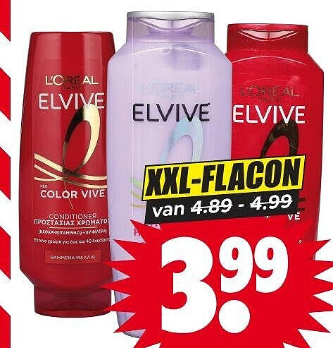 Elvive shampoo of conditioner