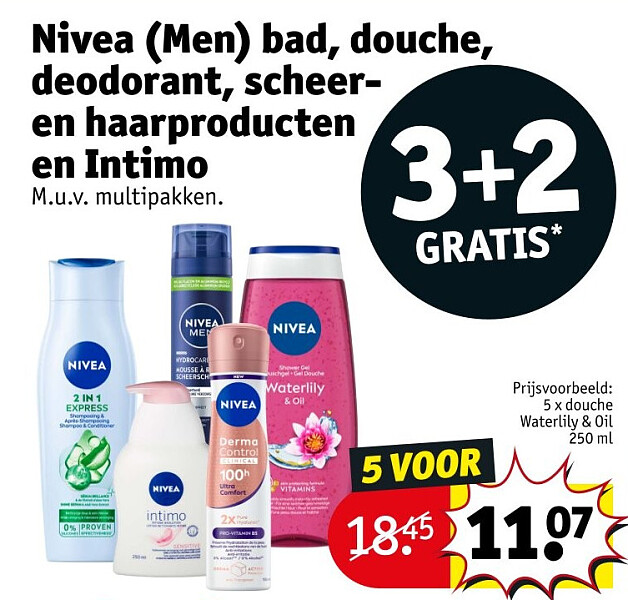 Nivea (Men) bad, douche, deodorant, scheeren haarproducten en Intimo