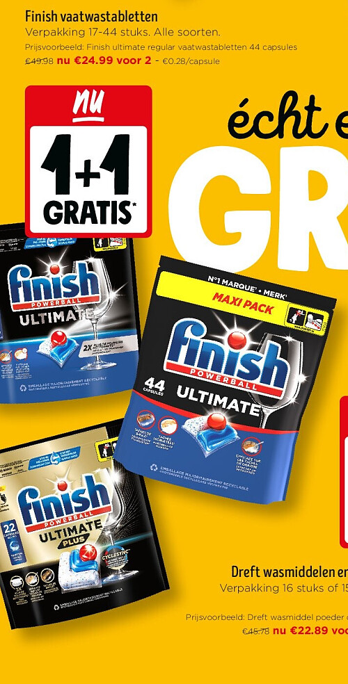 Finish vaatwastabletten