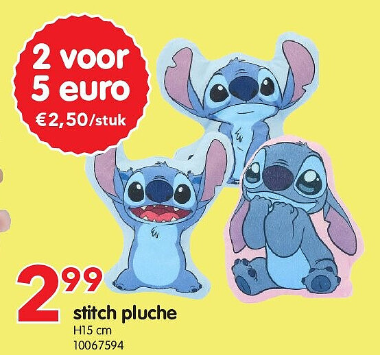 stitch pluche