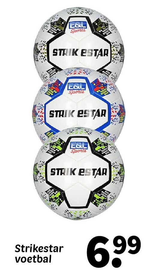 Strikestar voetbal