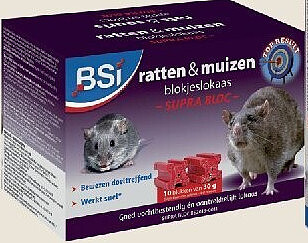 Ratten- en Muizenvergif Supra Bloc