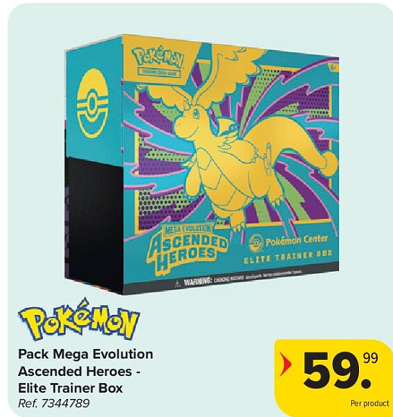 Pack Mega Evolution Ascended Heroes - Elite Trainer Box