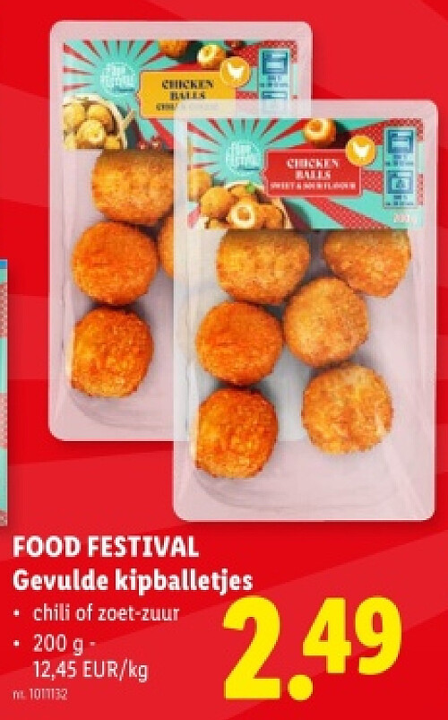 Gevulde kipballetjes