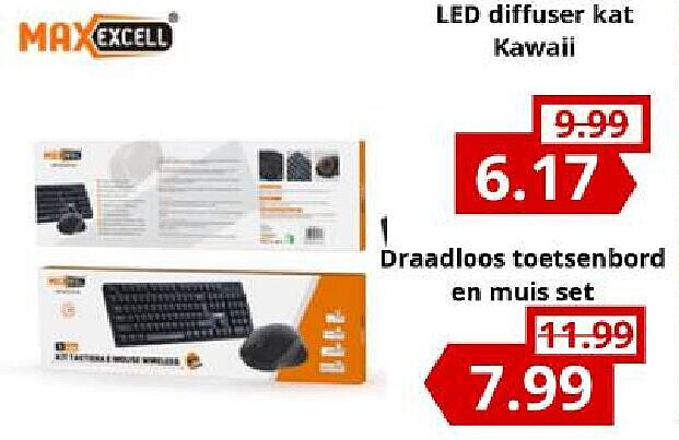 Draadloos toetsenbord en muis set