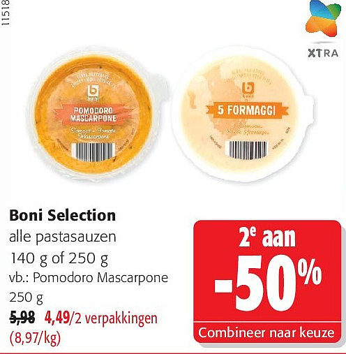Boni Selection alle pastasauzen 140
