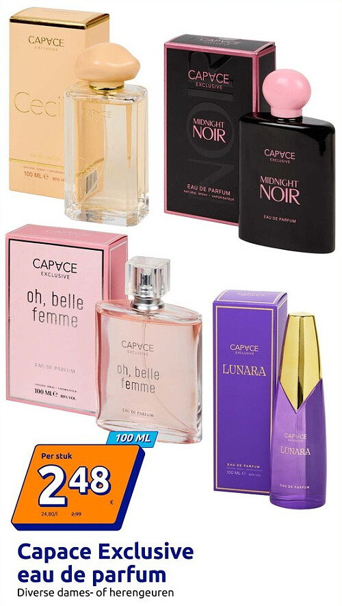 Capace Exclusive eau de parfum