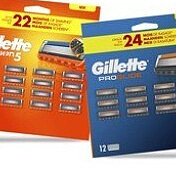 Grootverpakkingen navulmesjes van Gillette en Gillette Venus