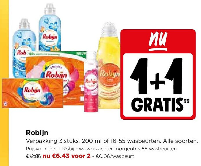 Robijn Verpakking 3 stuks