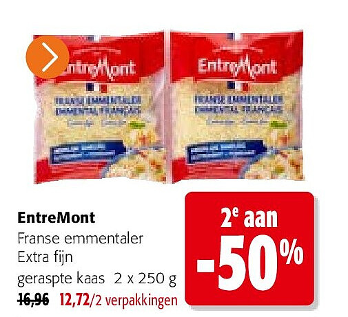 EntreMont Franse emmentaler Extra fijn