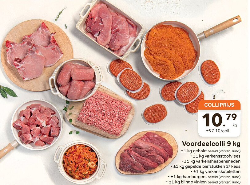 Voordeelcolli 9 kg