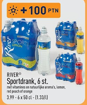 Sportdrank, 6st.