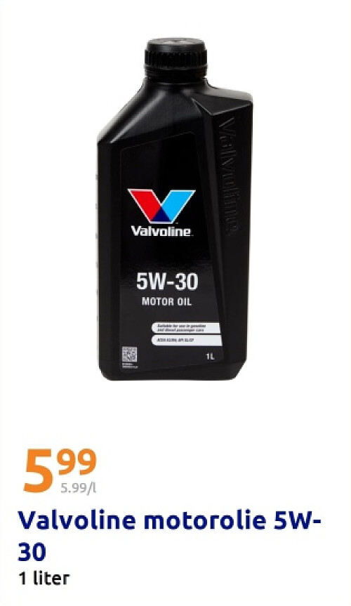 Valvoline motorolie 5W30