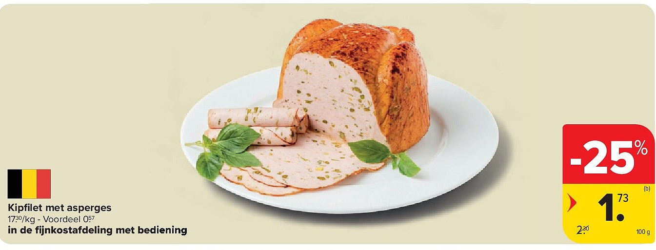 Kipfi let met asperges