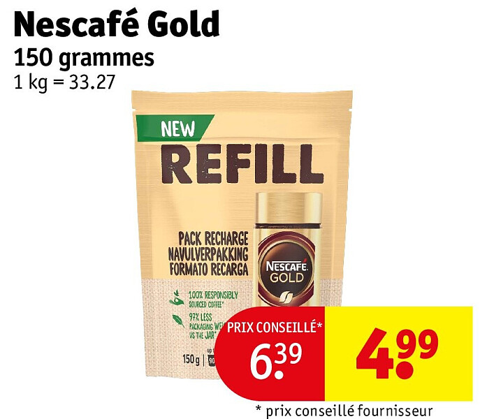 Nescafé Gold 150 grammes