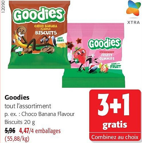 Goodies tout l’assortiment