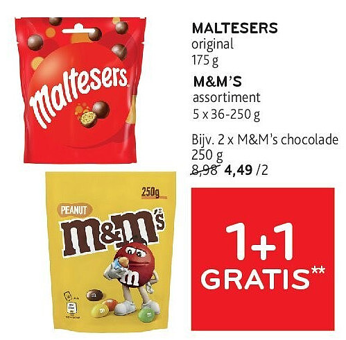 M&M’s chocolade 250 g
