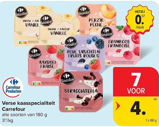 Verse kaasspecialiteit Carrefour