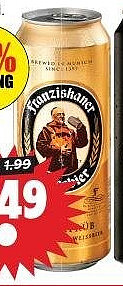 Franziskaner bier blik 50 cl