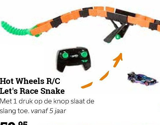 Hot Wheels R/C Let's Race Snake