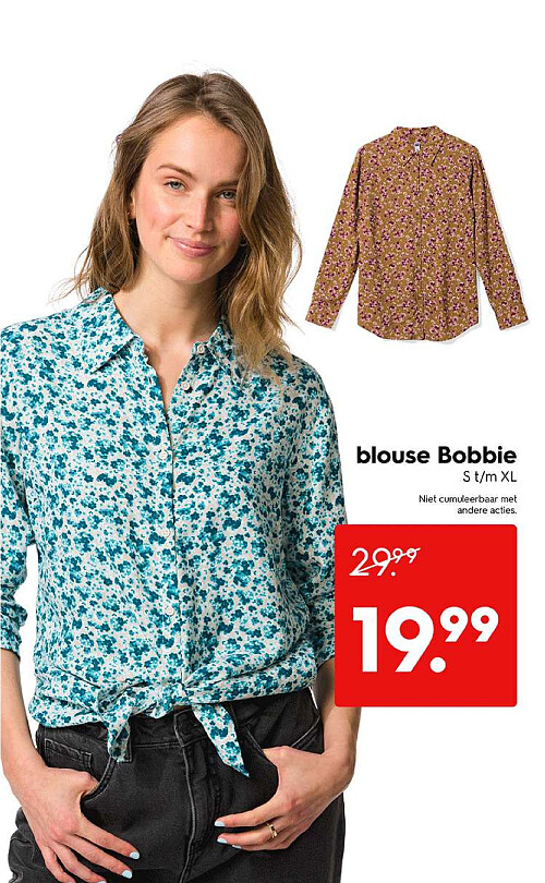 blouse Bobbie S t/m XL