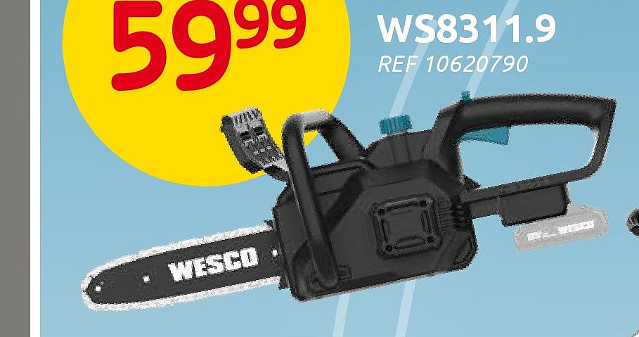 Kettingzaag op accu Wesco WS8311.9