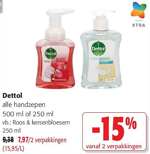 Dettol alle handzepen 500 ml