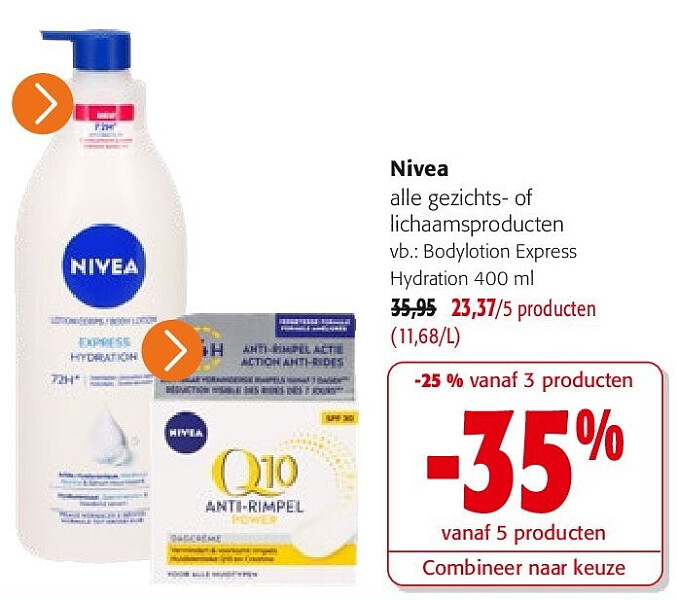 Nivea Bodylotion Express Hydration 400 ml