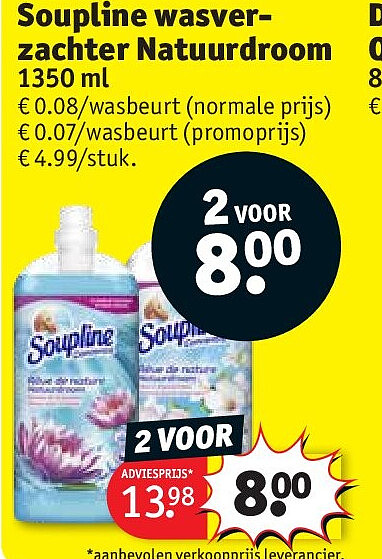 Soupline wasverzachter Natuurdroom