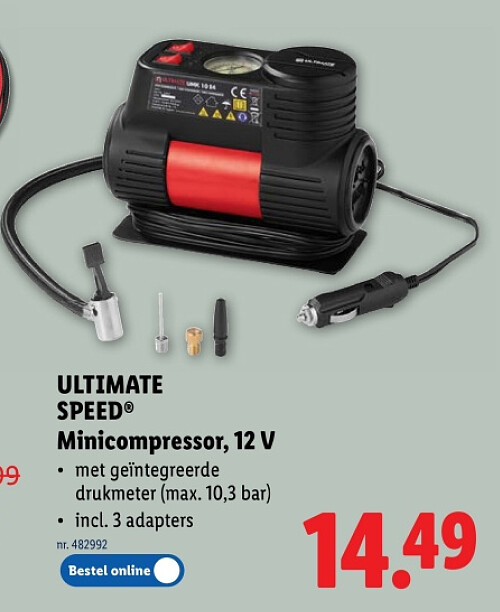 Minicompressor, 12 V