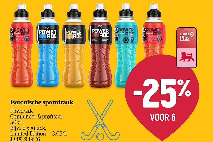 Isotonische sportdrank